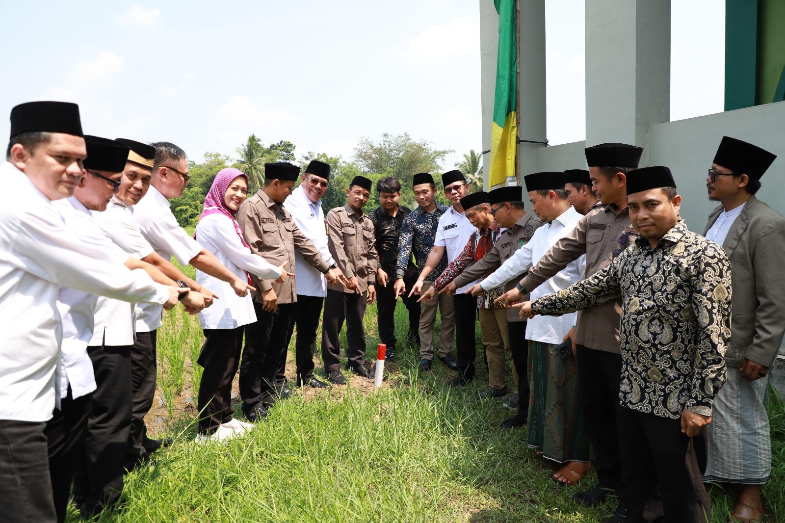 ATR BPN Kabupaten Tangerang Gebrak 29 Kecamatan dengan Gemapatas Tawaf, Legalitas Tanah Wakaf Dipercepat
