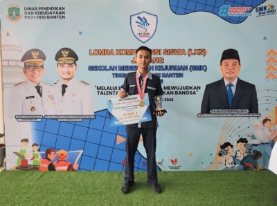 Siswa SMKN 5 Tangerang Sabet Juara 1 LKS Provinsi, Siap Wakili Banten di Tingkat Nasional