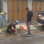 Pipa Bocor di Cilongok Pasar Kemis Akibat Tekanan Kendaraan, PT Aetra Air Tangerang Gercep Lakukan Perbaikan