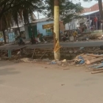 Pedagang terdampak penertiban bangunan liar di Kampung Cilongok Pasar Kemis