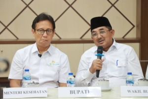 Kunjungan Menteri Kesehatan di RSUD KH Daud Arif Kuala Tungkal