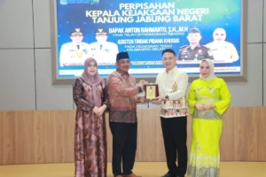 Malam perpisahan Kajari Tanjab Barat Anton Rahmanto bersama Forkopimda dan Pemkab Tanjab Barat