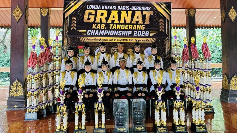 Tim Paskibra SMKN 5 Kabupaten Tangerang juara umum lomba tingkat Provinsi Banten