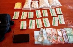 Barang bukti obat keras ilegal yang diamankan Polsek Pakuhaji di Kabupaten Tangerang