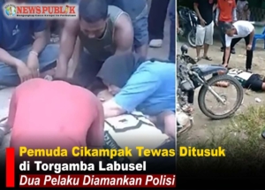Kasus penikaman pemuda di Torgamba Labuhanbatu Selatan
