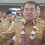 Bupati Tangerang Maesyal Rasyid saat sosialisasi SPMB 2026 bebas pungli