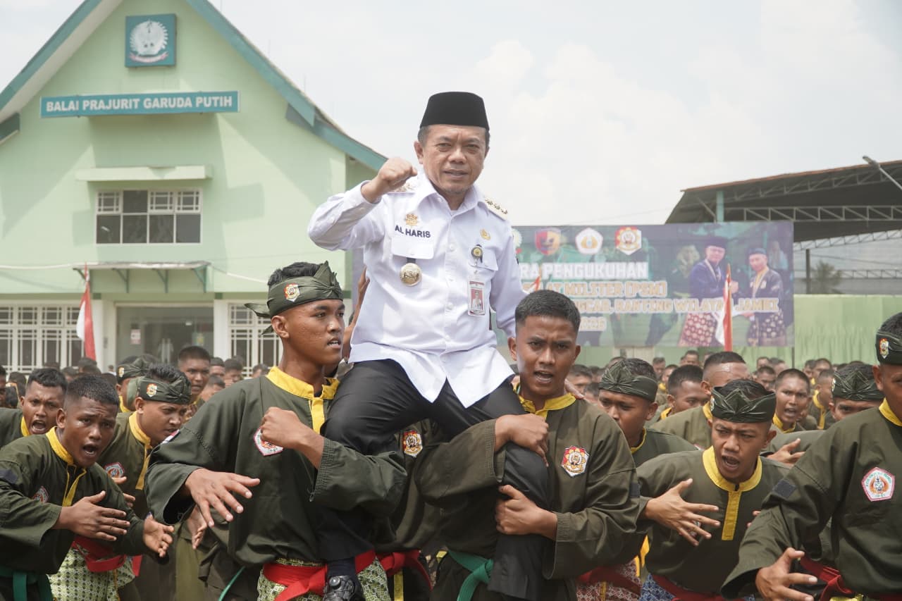Pengukuhan PSM Jambi 2026–2030, Al Haris Sebut Jadi Kekuatan Baru Pembinaan Atlet Pengukuhan PSM Jambi dihadiri Gubernur Al Haris
