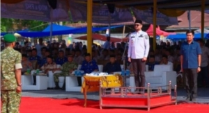 Bupati Fery Sahputra membuka MTQ dan FSQ XVII Kabupaten Labuhanbatu Selatan di Teluk Panji
