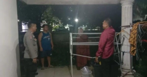 Polisi cek lokasi ketukan misterius di Cikokol Tangerang