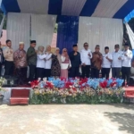 Perpisahan siswa kelas IX SMPN 1 Bonjol dan pelepasan guru purnabakti di Kabupaten Pasaman