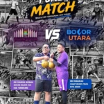 Pertandingan fun football Kelapa Dua melawan Bogor Utara di Stadion Mini Kelapa Dua