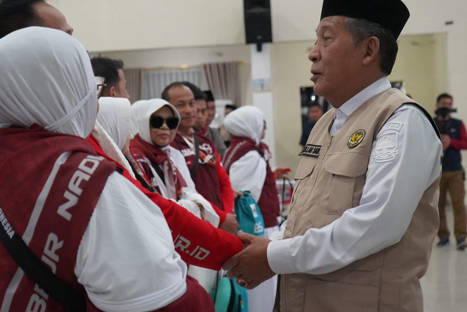 Wagub Abdullah Sani melepas JCH Kloter BTH 22 Jambi 2026