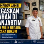Pemprov Jambi Tegaskan Lahan di Tanjabtim Sah Milik Negara