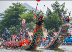 Festival Dragon Boat Karawang 2026 di Danau Cipule untuk pengembangan wisata olahraga Kabupaten Karawang.