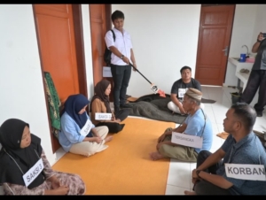 Rekonstruksi kasus kematian Wanri Tambak di Polres Labuhanbatu Selatan - News Publik