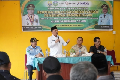 Bantuan Beras Cadangan Jambi
