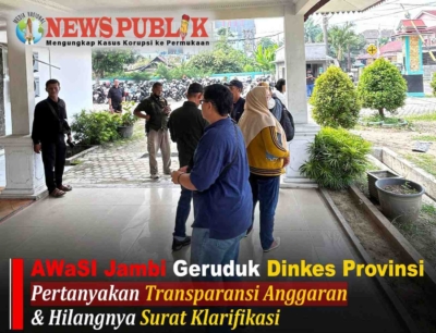 AWaSI Jambi Geruduk Dinkes Provinsi