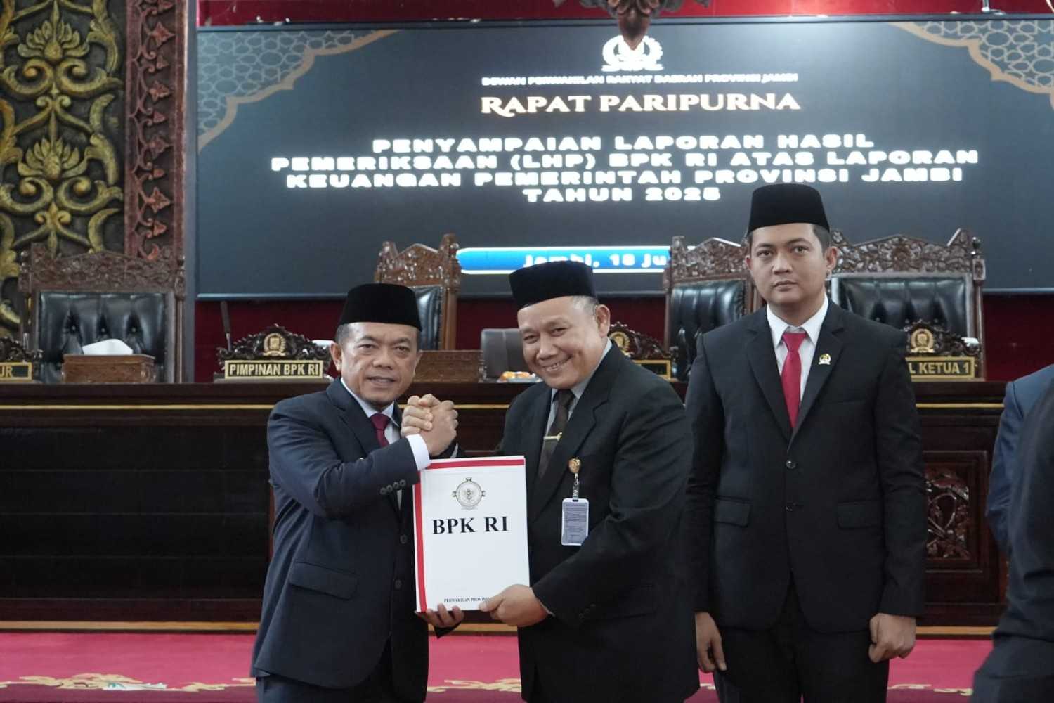 Opini WTP Pemprov Jambi