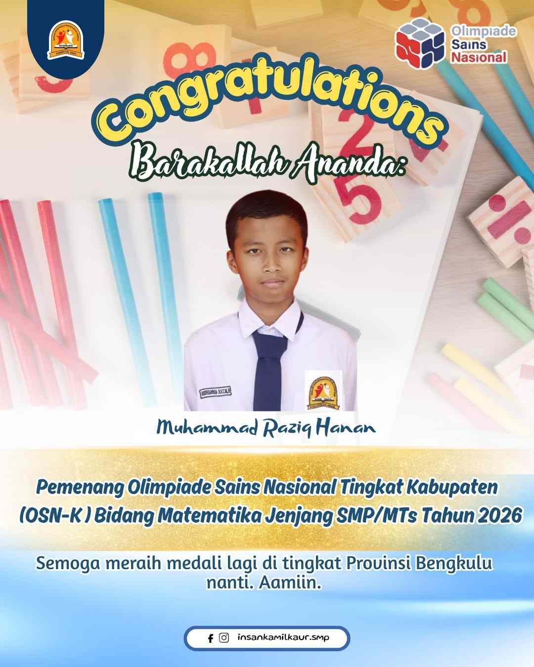SMP IT Insan Kamil Kaur