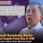 Bupati Karawang Aep Syaepuloh tanggapi dugaan pesta gay di THM Karawang - News Publik