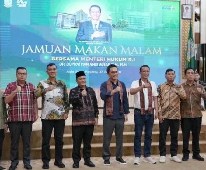 Ketua DPRD Kota Jambi Hadiri Jamuan Resmi Menteri Hukum RI Ketua DPRD Kota Jambi