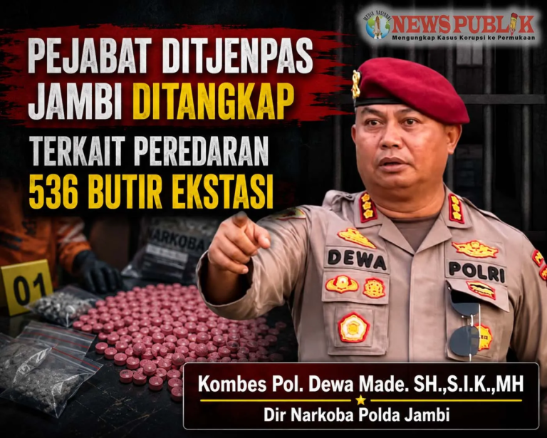 Pejabat Ditjenpas Jambi Ditangkap