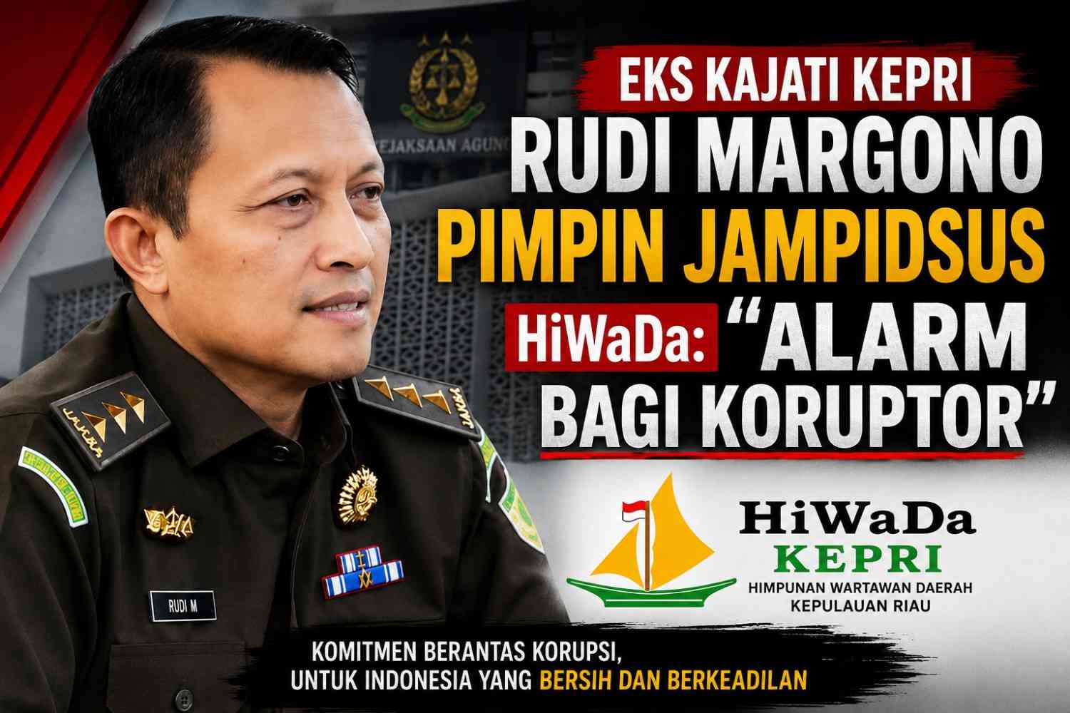 Rudi Margono Pimpin Jampidsus