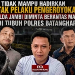 Tidak Mampu Hadirkan Pelaku Pengeroyokan, Polda Jambi Diminta Berantas Mafia di Tubuh Polres Batanghari