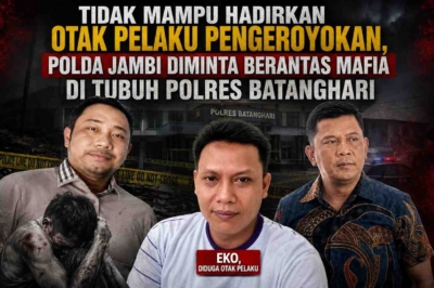 Tidak Mampu Hadirkan Pelaku Pengeroyokan, Polda Jambi Diminta Berantas Mafia di Tubuh Polres Batanghari