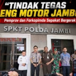 Tindak Tegas Geng Motor Jambi