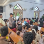 Polsek Tanjung Pura Intensifkan Pengamanan Ibadah Minggu Kasih, Perkuat Pelayanan dan Kamtibmas di Rumah Ibadah