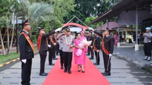 Polres Langkat Gelar Pisah Sambut Kapolres, AKBP David Triyo Resmi Gantikan AKBP Hannry PH. Tambunan