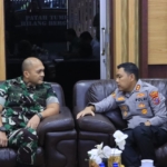 Perkuat Sinergi TNI-Polri, Kapolres Langkat Silaturahmi dengan Dandim 0203/Langkat