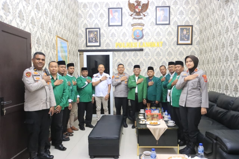 Kapolres Langkat Perkuat Silaturahmi dengan PD Al Washliyah Langkat, Bangun Sinergi untuk Kamtibmas yang Kondusif