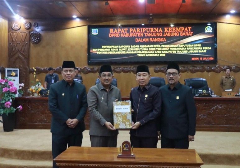 Ranperda Pertanggungjawaban APBD 2025 Disetujui Bersama, Bupati Anwar Sadat Apresiasi DPRD