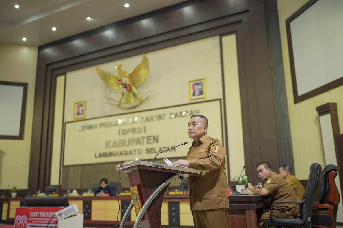 Ranperda Pertanggungjawaban APBD 2025 Labusel Dibahas, Wabup Tegaskan Transparansi Keuangan Ranperda Pertanggungjawaban APBD 2025 Labusel