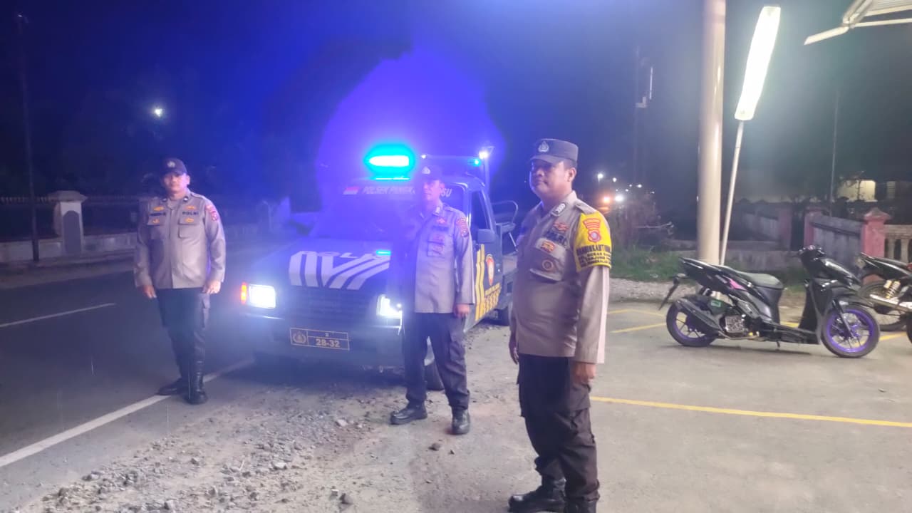 Patroli Polsek Pangkalan Susu