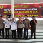 Bupati Fery Sahputra Simatupang dan Wabup Hadiri Pisah Sambut Kapolres Labuhanbatu Selatan