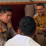 Kapolres Labusel AKBP Rosef Efendi Disambut Bupati Labusel, Perkuat Sinergi Lintas Lembaga