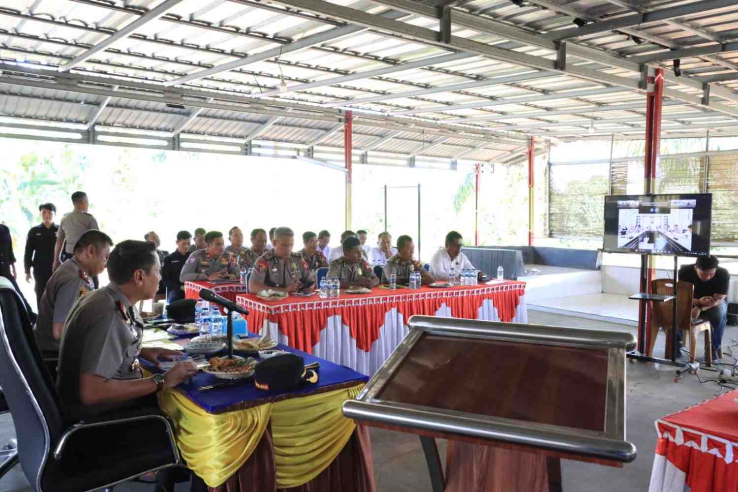 Polres Kaur Gelar Operasional dan Analisa Evaluasi, Kamtibmas Triwulan II 2026 Dievaluasi Polres Kaur Gelar Operasional