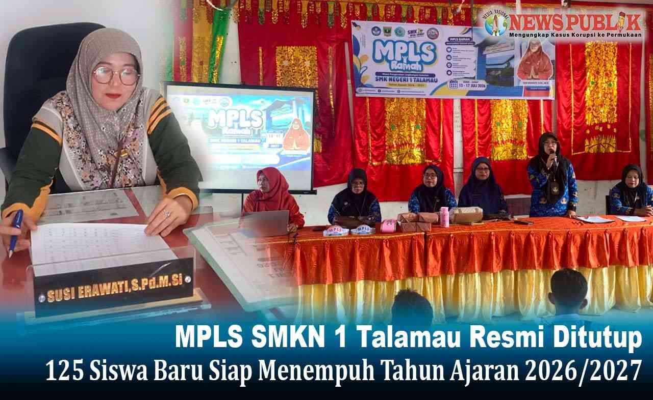 MPLS SMKN 1 Talamau Resmi Ditutup, 125 Siswa Baru Siap Menempuh Tahun Ajaran 2026/2027 MPLS SMKN 1 Talamau Resmi Ditutup, 125 Siswa Baru Siap Menempuh Tahun Ajaran 2026/2027