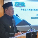 Pelantikan Pejabat Tanjung Jabung Barat, Wabup Katamso Ambil Sumpah 16 ASN