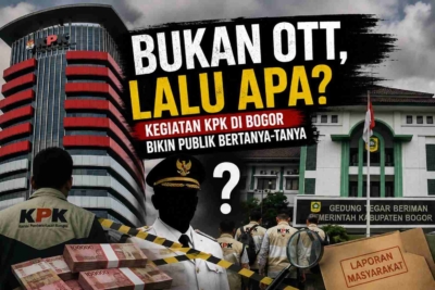 "Bukan OTT, Lalu Apa?" Kegiatan KPK di Bogor Bikin Publik Bertanya-tanya