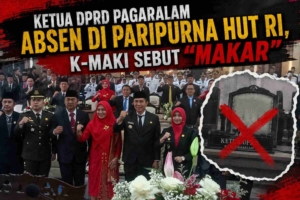 Ketua DPRD Pagaralam Absen di Paripurna HUT RI, K-MAKI Sebut “Makar”
