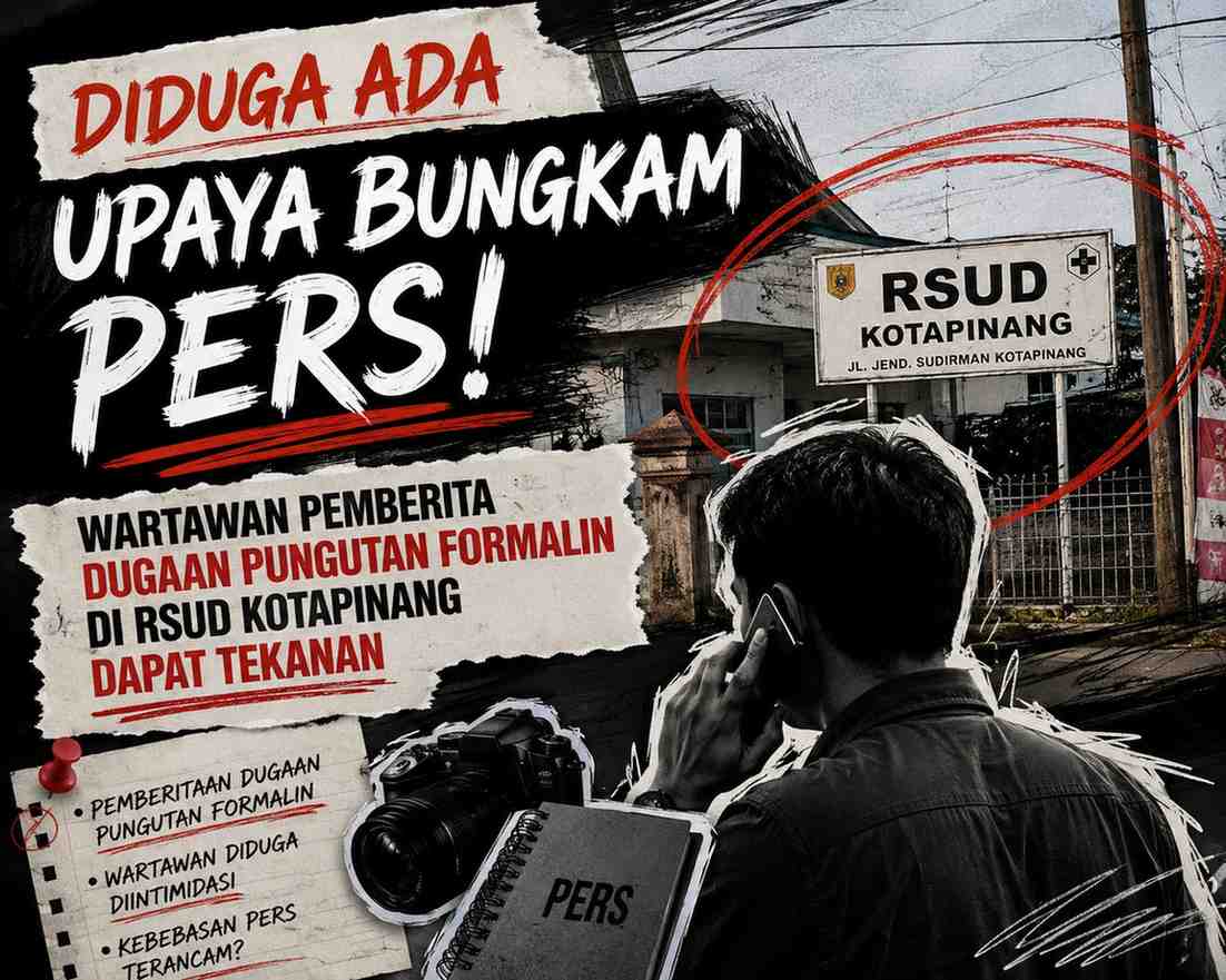 Wartawan RSUD Kotapinang Diduga Diintimidasi Usai Berita Dugaan Pungutan Formalin, Ada Upaya Bungkam Pers?