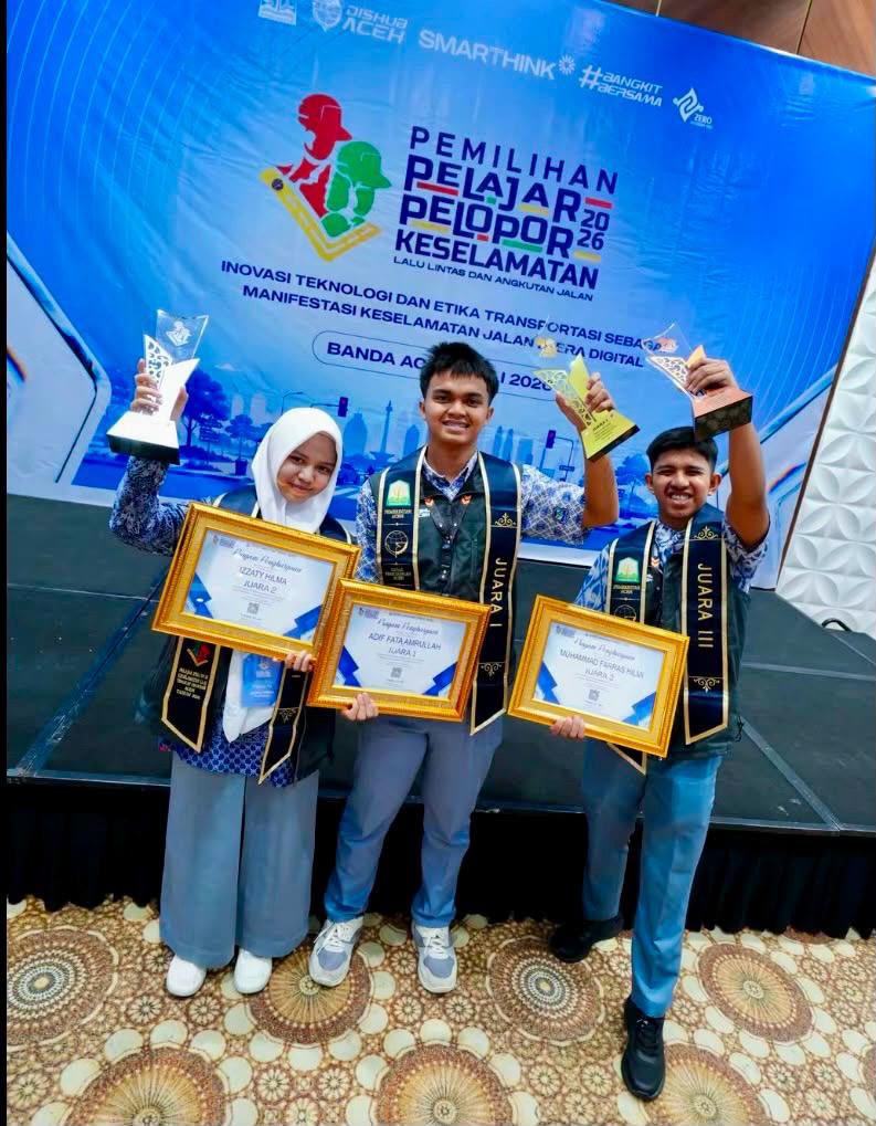 Wali Kota Sabang Apresiasi Prestasi Adif Fata Amrullah, Wakili Aceh di Ajang Nasional Duta LLAJ 2026 | News Publik.perss Wali Kota Sabang Apresiasi Prestasi Adif Fata Amrullah, Wakili Aceh di Ajang Nasional Duta LLAJ 2026 | News Publik.perss