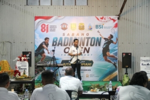 Dari Lapangan ke Ruang Kreatif, Wakil Wali Kota Sabang Apresiasi Turnamen Badminton dan Cafe Merah Putih | News Publik.perss