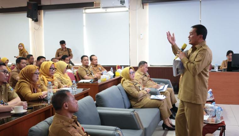 Bupati dan Wabup Tangerang Pimpin Evaluasi Kesehatan: Cek Kesehatan Gratis Capai 100 Persen, Stunting Fokus Utama Maesyal-Intan