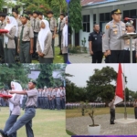 Kapolres Langkat Jadi Pembina Upacara di Yayasan Pendidikan Putra Jaya Jabal Rahman, Berikan Motivasi dan Edukasi Kamtibmas kepada Pelajar