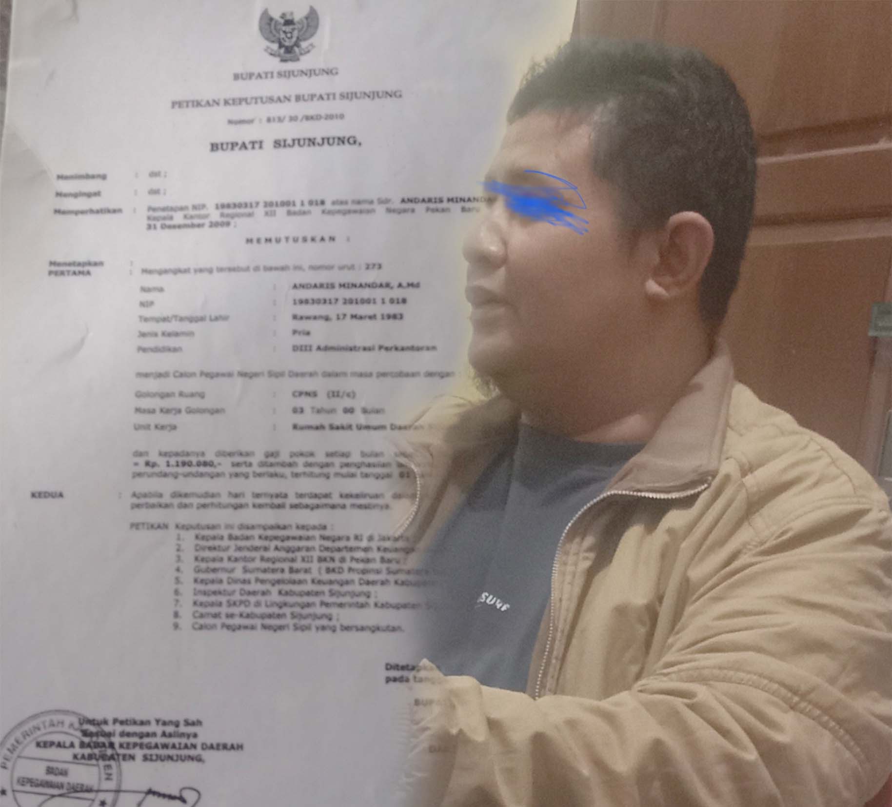 Rp40 Juta Melayang! Oknum PNS Diduga Tipu Warga dengan Modus Gadai Sawah Rp40 Juta Melayang! Oknum PNS Diduga Tipu Warga dengan Modus Gadai Sawah